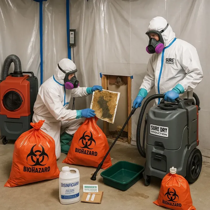 Contaminated Water Handling Protocols process in Avondale, PA